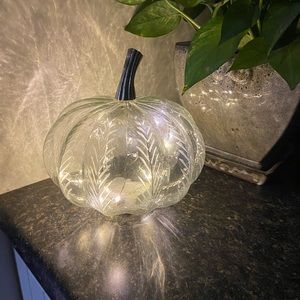 Glass pumpkin